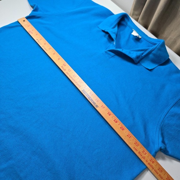 LL Bean Men Polo Shirt Size Large Made In USA Classic Preppy Heritage‎ Outdoors - Picture 8 of 10